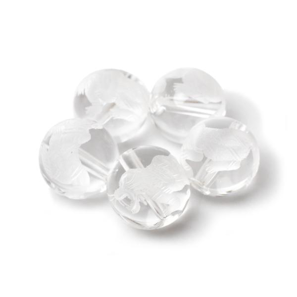 【粒売り/バラ売り】四神クリスタル 白虎 10mm