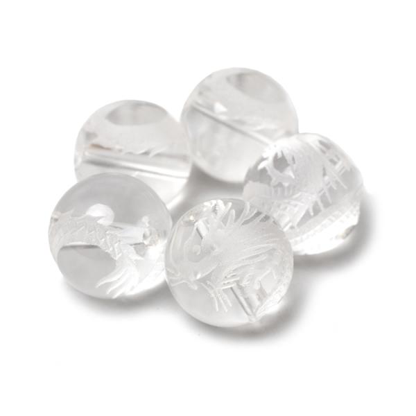 【粒売り/バラ売り】四神クリスタル 青龍 10mm