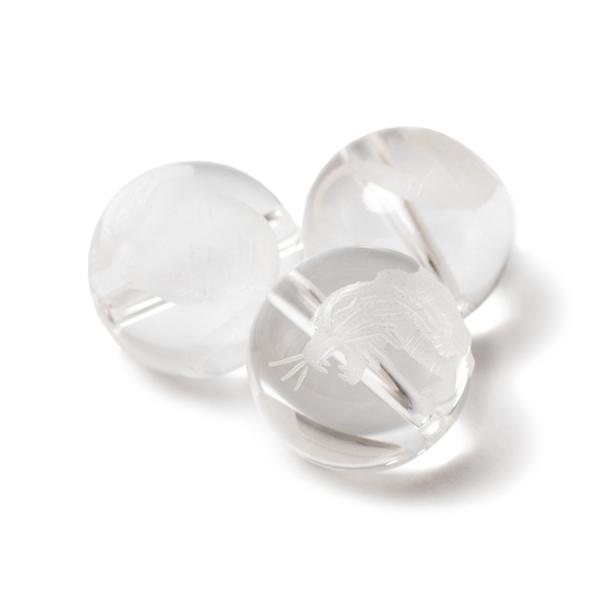 【粒売り/バラ売り】四神クリスタル 白虎 12mm