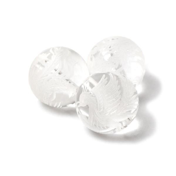 【粒売り/バラ売り】四神クリスタル 朱雀 12mm