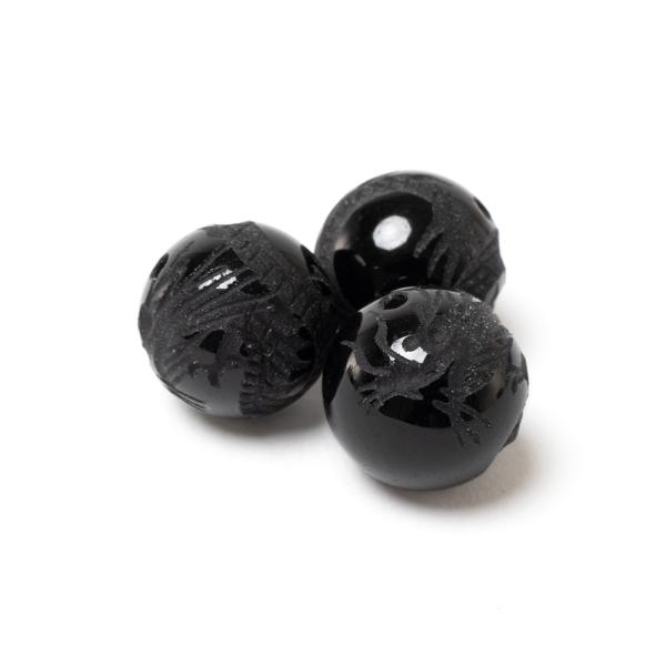 【粒売り/バラ売り】四神モリオン 青龍 12mm