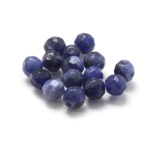 【粒売り/バラ売り】ソーダライト（64面カット) 4mm