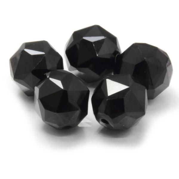 【粒売り/バラ売り】ブラックスピネル（スターカット） 10mm