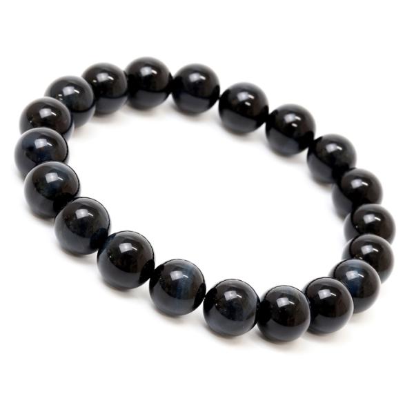 ブルータイガーアイ10mm シンプルブレスレット