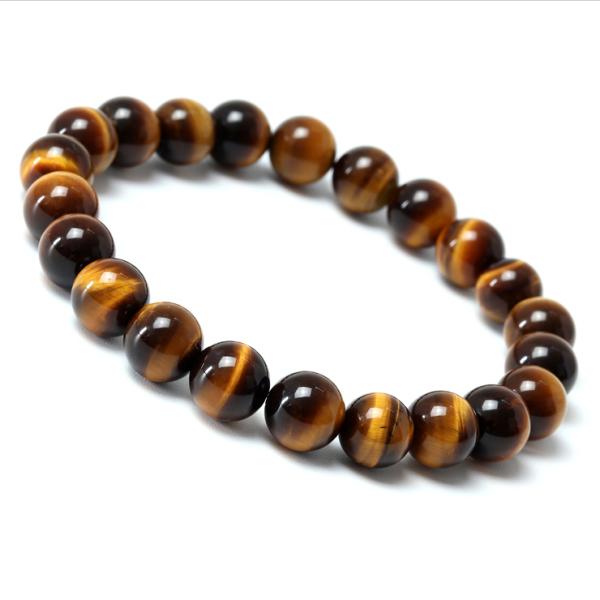 イエロータイガーアイ8mm シンプルブレスレット