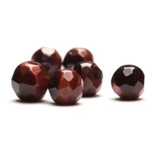 【粒売り/バラ売り】レッドタイガーアイ（64面カット) 4mm