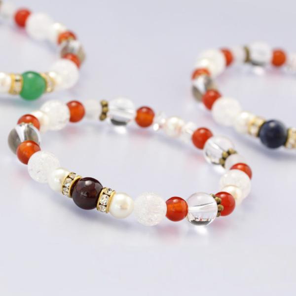 【winQ】カラーブレス カーネリアン