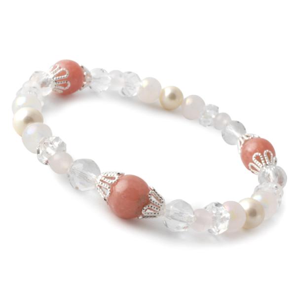 【winQ】カラーブレスレット インカローズ