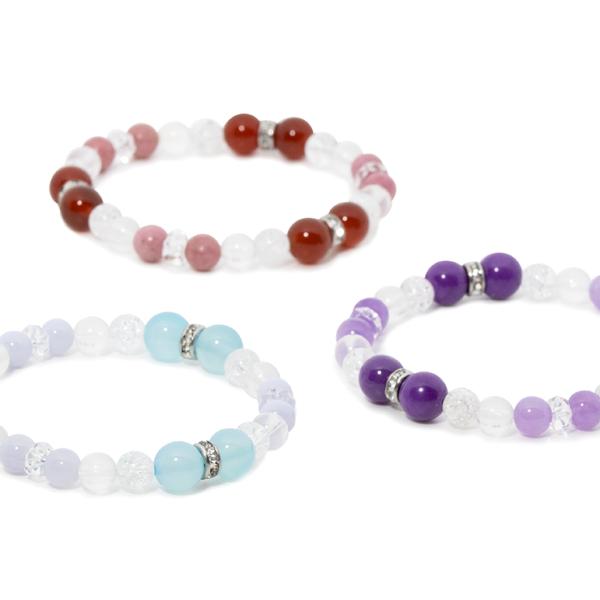 【winQ】虹色カラーブレスレット