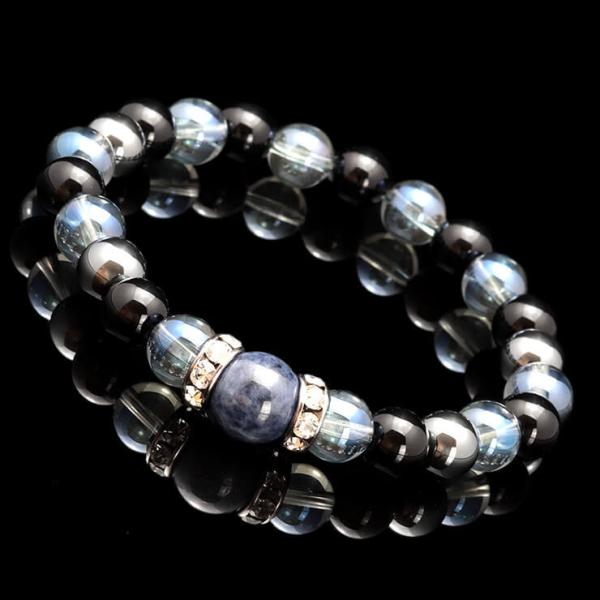 【X.G】オーラブレス サファイア10mm