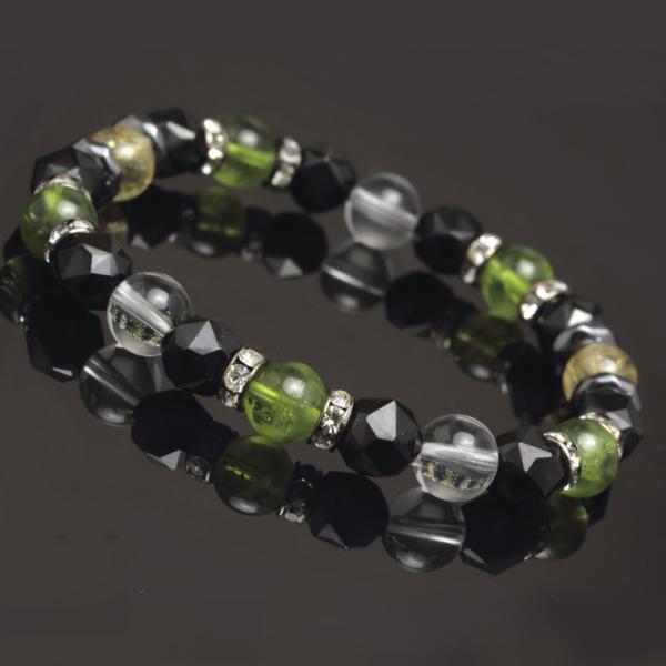 【X.G】ペリドット スピネルブレスレット