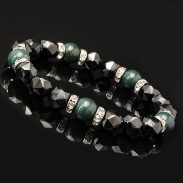 【X.G】ブラックスピネル・ブラッドストーン