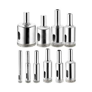 SeonFook ダイヤモンドホールソー コアビット ホールソー 高強度炭素鋼 タイル 穴あけ ホールソー 6mm 8mm 10mm 12mm 15m