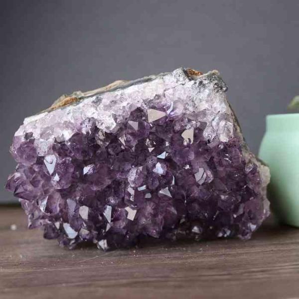 アメジスト クラスター 原石 ウルグアイ産 置物 浄化 癒し Amethyst 天然石 紫水晶 2月...