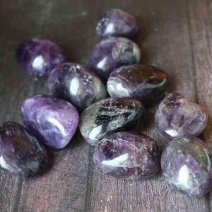 濃い アメジスト タンブル Mサイズ 浄化 イ...の詳細画像2