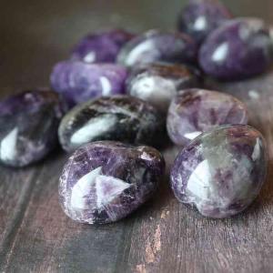 濃い アメジスト タンブル Mサイズ 浄化 イ...の詳細画像3