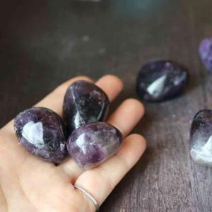 濃い アメジスト タンブル Mサイズ 浄化 イ...の詳細画像5