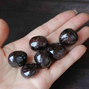 ガーネット Sサイズ 1個 丸玉 柘榴石 Ga...の詳細画像2