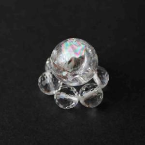水晶 アイリスクォーツ ミニ 丸玉 ミニ スフ...の詳細画像2