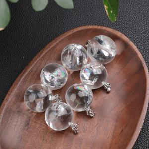 アイリスクォーツ ペンダントトップ 王冠 虹 ...の詳細画像1