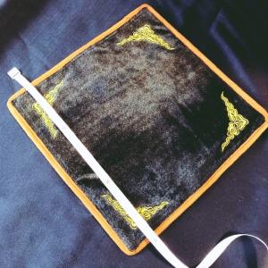 天然石 ジュエリー リバーシブルマット 40x4...の商品画像