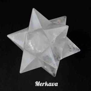 マルカバスター 14ポイント ヒマラヤ水晶 パワーストーン 置物 MS