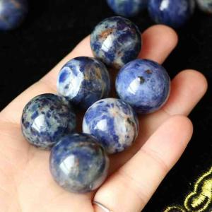 ソーダライト 丸玉 スフィア 20mm 天然石...の詳細画像3