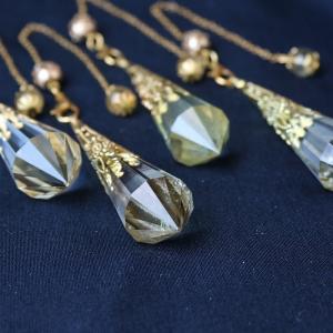 ペンデュラム 1点 水晶 シトリン アメジスト...の詳細画像3