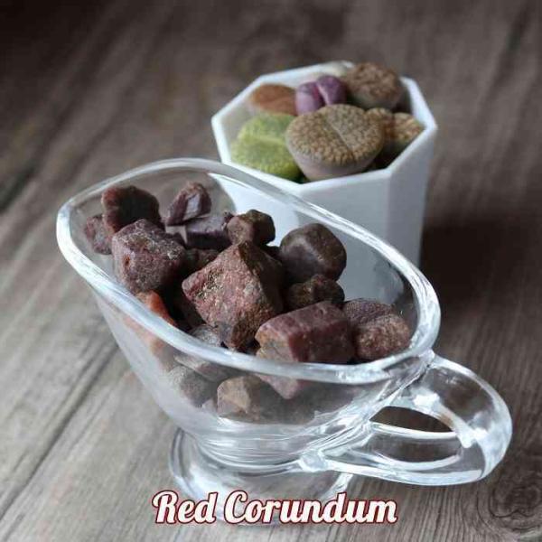 レッド コランダム 20g 原石 浄化用 さざれ石 パワーストーン 天然石 さざれチップ 浄化 ルビ...