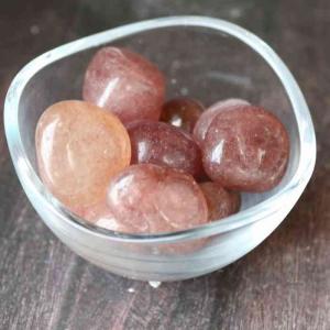 ストロベリークォーツ 大粒 さざれ石 100g...の詳細画像5