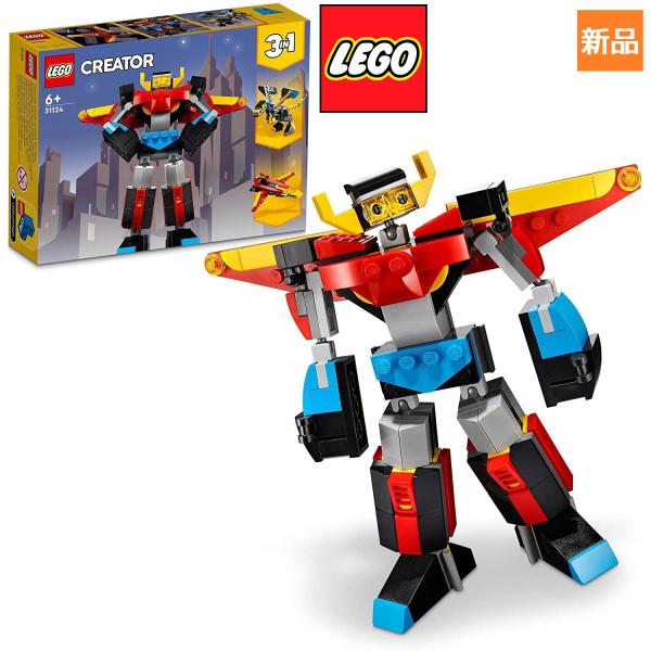 レゴ LEGO クリエイター スーパーロボット 3in1 31124 知育玩具 おもちゃ ブロック ...