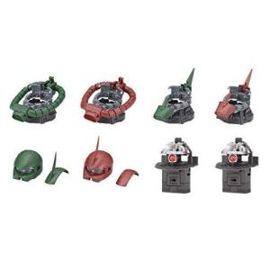 バンダイ 機動戦士ガンダム EXCEED MODEL ZAKU HEAD カスタマイズパーツ2 全7種 8個セット ガチャ ガシャ コンプリート フルコンプ