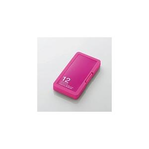 エレコム SD/microSDカードケース(プラスチックタイプ)[SDメモリーカード6枚、micro...