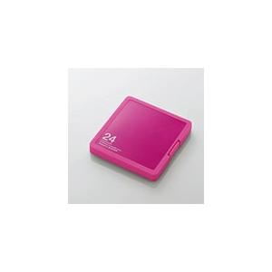 エレコム SD/microSDカードケース(プラスチックタイプ)[SDメモリーカード12枚、micr...