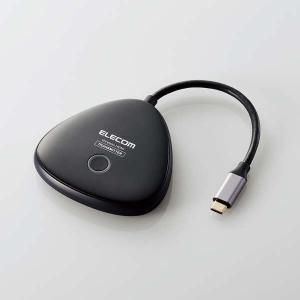 即納 エレコム HDMI 送信機 ワイヤレス 無線 4K Type-Cコネクタ 【 DH-WLRX1BK 受信機 別途必要 】 ミラーリング ...｜pasoden