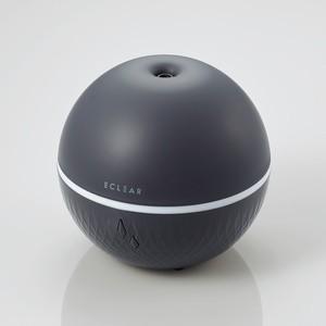 エクリアミスト/AC電源/抗菌加湿器/丸型/HCE-HU1902Aシリーズ/ブラック
