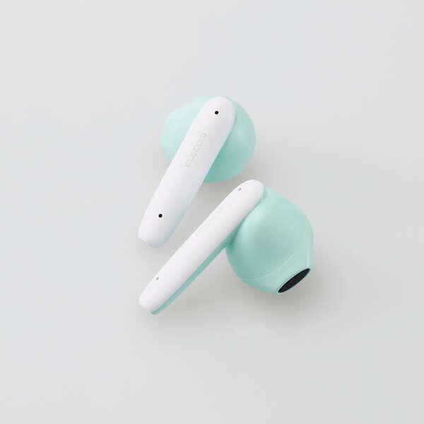 即納 エレコム ワイヤレスイヤホン Bluetooth 5.3 低遅延 タッチセンサー 超軽量 【 ...