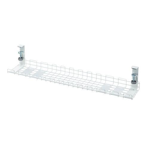 即納 サンワサプライ ケーブル配線トレー　ワイヤー Lサイズ　汎用タイプ ホワイト