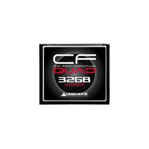 433倍速(65MB/s)ハイスピードコンパクトフラッシュ 32GB GH-CF32GFX｜pasoden