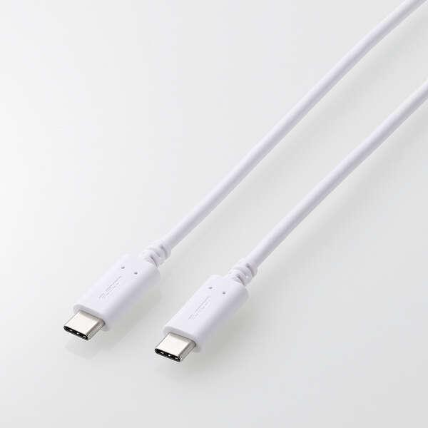 エレコム USB Type-C ケーブル USB-C to USB-C USB2.0 2m PD 6...