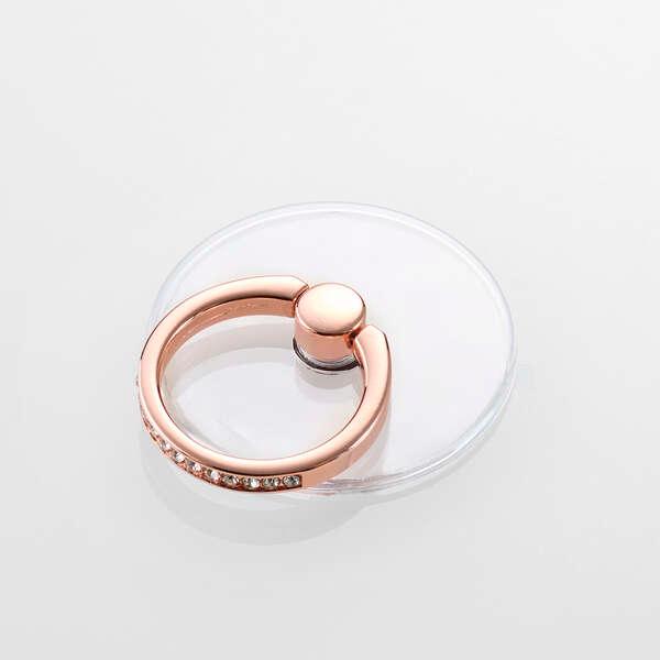 即納 エレコム スマホリング 落下防止 スマホスタンド機能 【 iPhone Android スマホ...