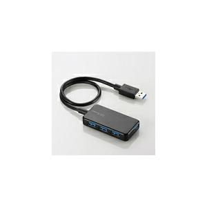 即納 エレコム USB3.0ハブ(Windowsタブレット向け) U3H-A411BBK