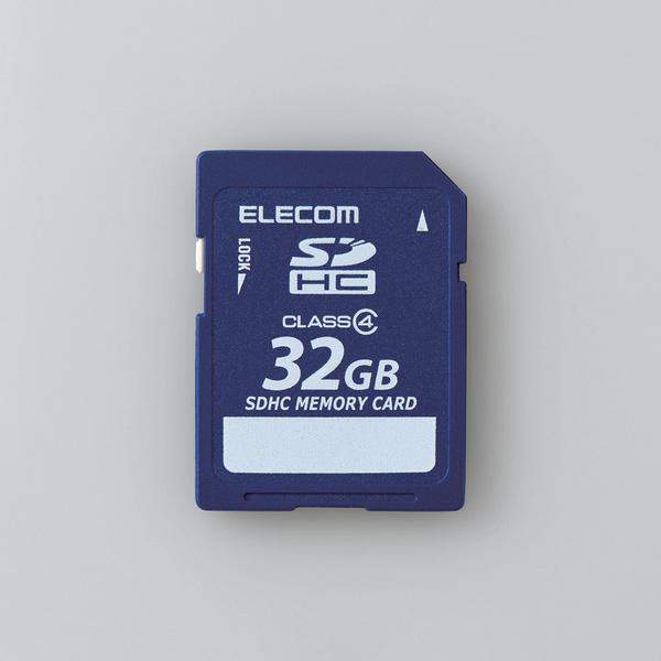 エレコム SD カード 32GB Class4 データ復旧サービス