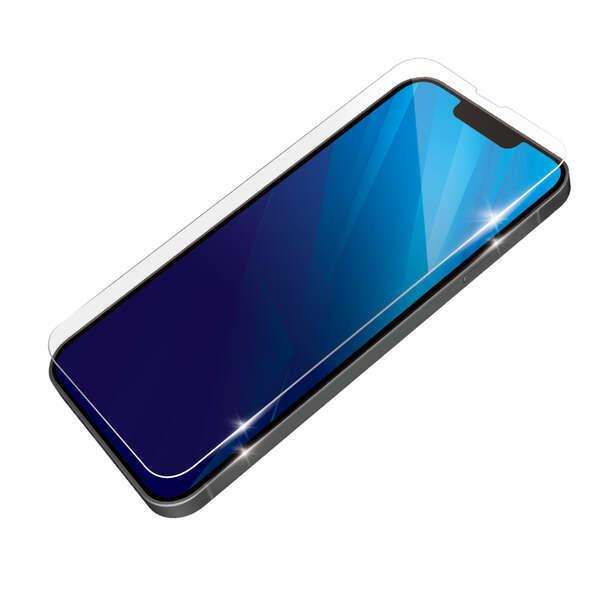 エレコム iPhone13 / iPhone13 Pro ガラスフィルム ブルーライトカット 液晶カ...