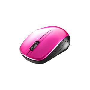 バッファロー BSMBW100PK(ピンク) USB ワイヤレスBlueLEDマウス 無線(2.4GHz)接続 3ボタン