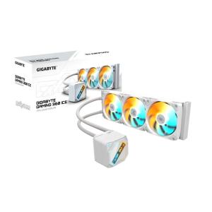 GIGABYTE GAMING 360 水冷CPUクーラー ホワイト 360mm AIO ARGB ...