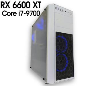 【中古自作ゲーミングPC】Radeon RX 6600 XT / Core i7-9700 / 16GB / SSD 500GB + HDD 1TB / Windows11