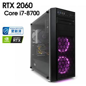 【中古自作ゲーミングPC】GeForce RTX 2060 / Core i7-8700 / 16GB / 2.5