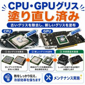【中古自作ゲーミングPC】ケース・SSD新品使...の詳細画像2