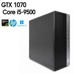【中古ゲーミングPC】hp Elite Desk 800G5TWR / GeForce GTX 1070 / Core i5-9500 / 16GB / M.2 NVMe SSD 256GB + HDD 500GB / Windows11